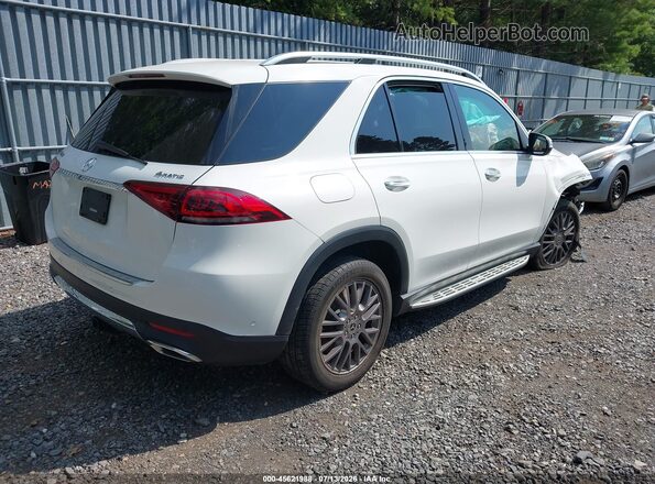 4JGFB4KB4MA516772 2021 MERCEDES-BENZ GLE 350 White Задня права чверть