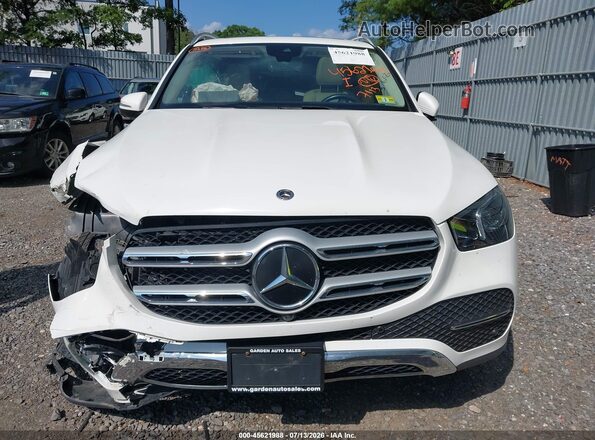 4JGFB4KB4MA516772 2021 MERCEDES-BENZ GLE 350 White Вид щитка приладів