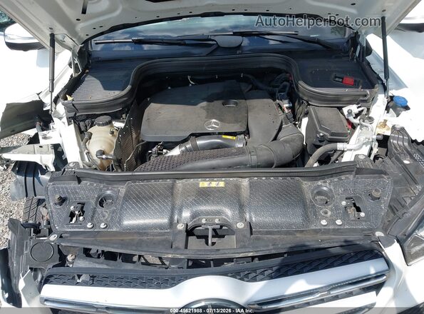 4JGFB4KB4MA516772 2021 MERCEDES-BENZ GLE 350 White Вид ззаду