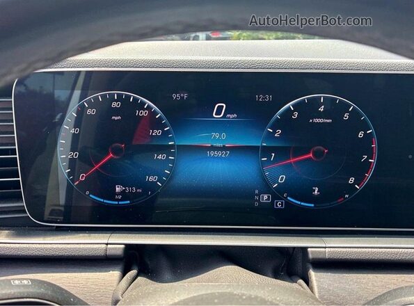4JGFB4KB5LA008776 2020 MERCEDES-BENZ GLE Белый Вид панели приборов