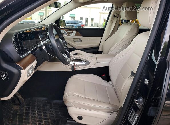 4JGFB4KB5MA319898 2021 MERCEDES-BENZ GLE Black წინა სალონის ხედი