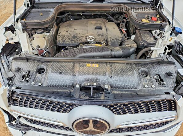 4JGFB4KB5NA615747 2022 MERCEDES-BENZ GLE White Շարժիչի բաժամունքի տեսք