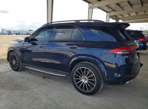 4JGFB4KB6LA246510 2020 MERCEDES-BENZ GLE Синий Задняя левая четверть