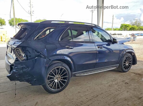 4JGFB4KB6LA246510 2020 MERCEDES-BENZ GLE Синий Задняя правая четверть