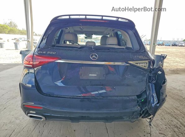 4JGFB4KB6LA246510 2020 MERCEDES-BENZ GLE Синий Вид сзади
