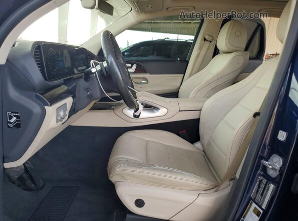 4JGFB4KB6LA246510 2020 MERCEDES-BENZ GLE Синий Вид салона спереди