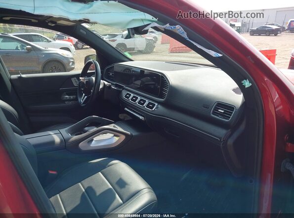 4JGFB4KB6NA669669 2022 MERCEDES-BENZ GLE 350 Red Սալոնի դիմացի տեսք
