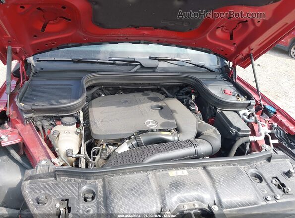 4JGFB4KB6NA669669 2022 MERCEDES-BENZ GLE 350 Red Հետևի տեսք