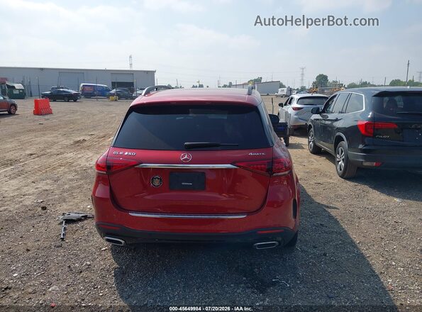 4JGFB4KB6NA669669 2022 MERCEDES-BENZ GLE 350 Red 