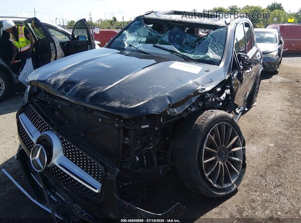 4JGFB4KB6NA722113 2022 MERCEDES-BENZ GLE 350 Black Widok z przodu
