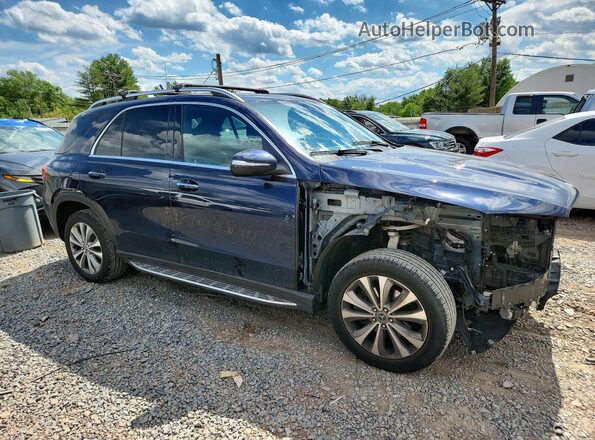 4JGFB4KB7LA055601 2020 MERCEDES-BENZ GLE Blue Front right