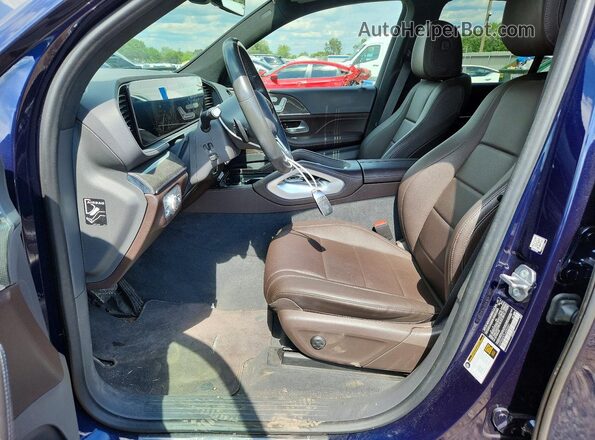 4JGFB4KB7LA055601 2020 MERCEDES-BENZ GLE Blue Front interior view