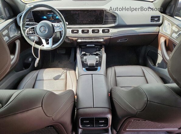 4JGFB4KB7LA055601 2020 MERCEDES-BENZ GLE Blue Dashboard view