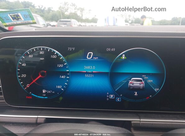 4JGFB4KB7LA077551 2020 MERCEDES-BENZ GLE 350 Black Вид задніх сидінь