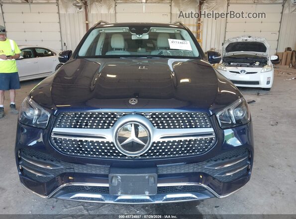 4JGFB4KB7LA292900 2020 MERCEDES-BENZ GLE 350 Blue Front view