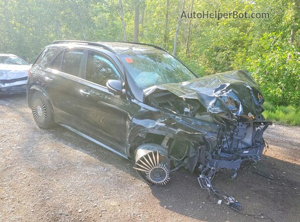 4JGFB4KB7MA496856 2021 MERCEDES-BENZ GLE Black Przód prawy