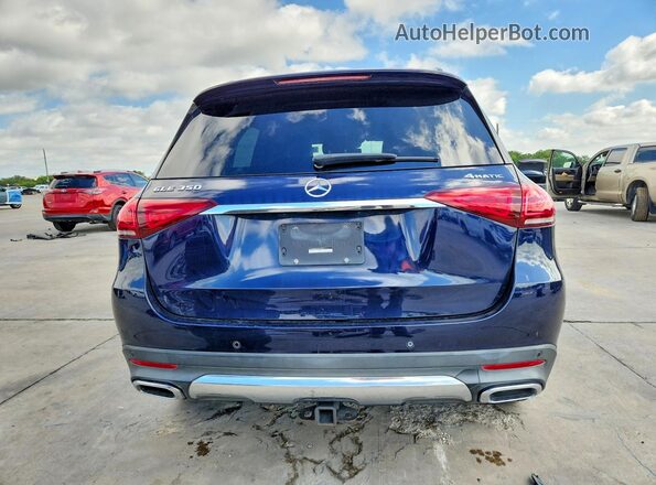 4JGFB4KB8LA013101 2020 MERCEDES-BENZ GLE Blue Widok z tyłu