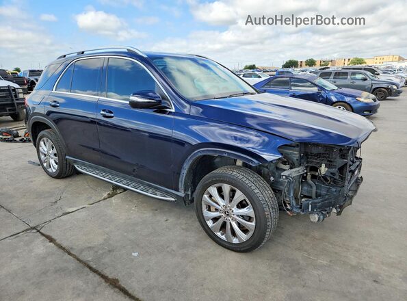 4JGFB4KB8LA013101 2020 MERCEDES-BENZ GLE Blue Przód prawy