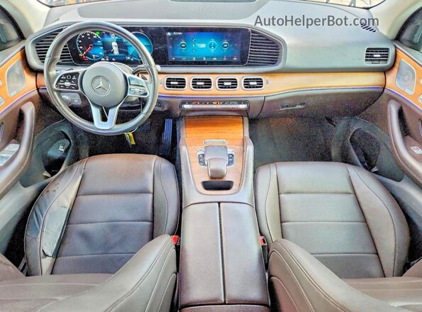 4JGFB4KB8LA013101 2020 MERCEDES-BENZ GLE Blue Widok deski rozdzielczej