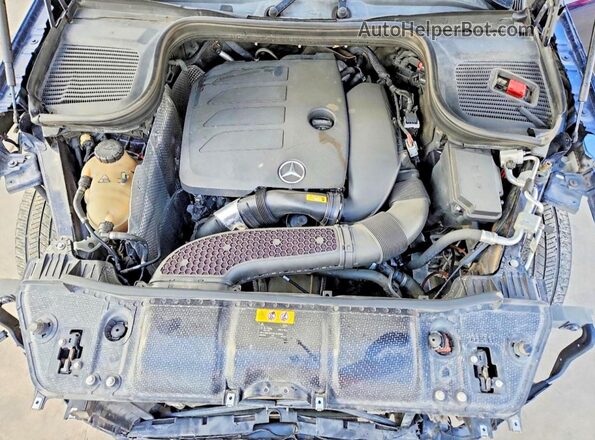 4JGFB4KB8LA013101 2020 MERCEDES-BENZ GLE Blue Widok wnętrza z tyłu