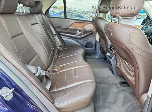 4JGFB4KB8LA013101 2020 MERCEDES-BENZ GLE Blue Widok tylnych siedzeń