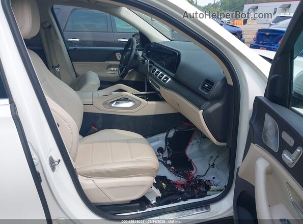 4JGFB4KB8LA046406 2020 MERCEDES-BENZ GLE 350 Белый Вид салона спереди