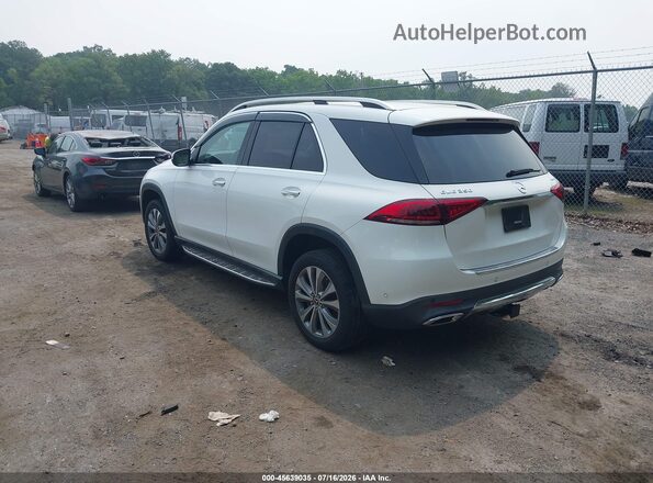 4JGFB4KB8LA046406 2020 MERCEDES-BENZ GLE 350 Белый Задняя левая четверть