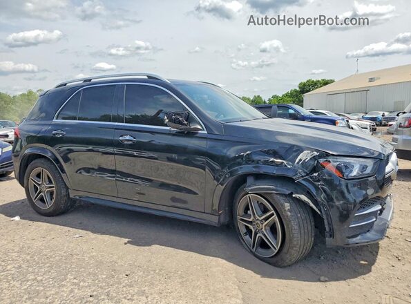 4JGFB4KB8NA591864 2022 MERCEDES-BENZ GLE Черный Передняя правая четверть