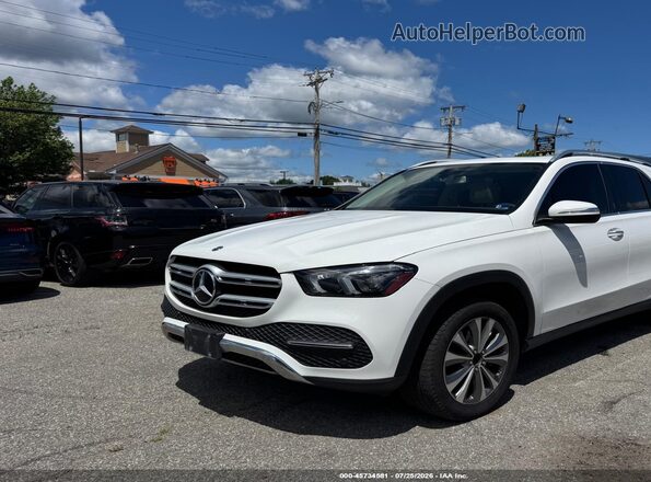 4JGFB4KB9LA012300 2020 MERCEDES-BENZ GLE 350 Белый Передняя левая четверть