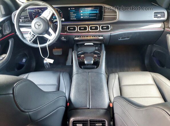 4JGFB4KB9LA076658 2020 MERCEDES-BENZ GLE Silver Widok deski rozdzielczej