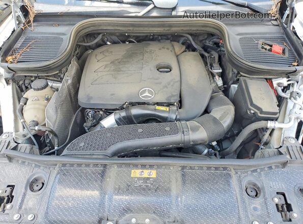4JGFB4KB9LA076658 2020 MERCEDES-BENZ GLE Silver Widok komory silnika