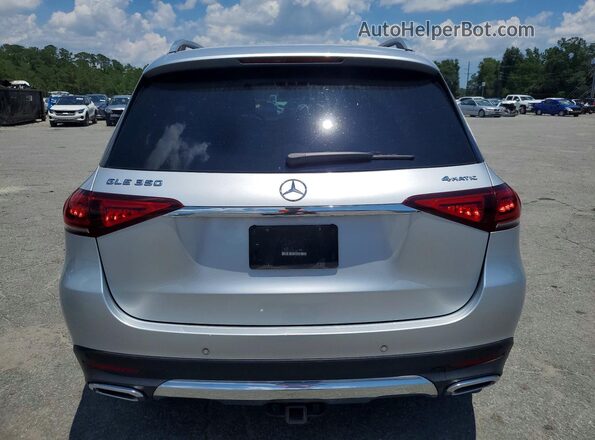 4JGFB4KB9LA076658 2020 MERCEDES-BENZ GLE Silver Widok z tyłu