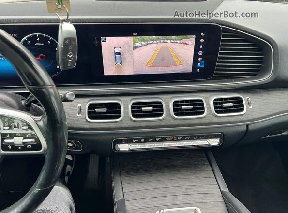 4JGFB4KB9LA082959 2020 MERCEDES-BENZ GLE Black Widok tylnych siedzeń