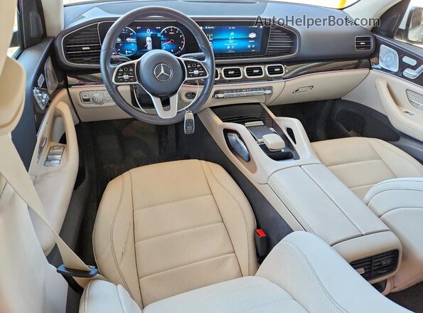 4JGFB4KB9LA119623 2020 MERCEDES-BENZ GLE White Вид панелі приладів