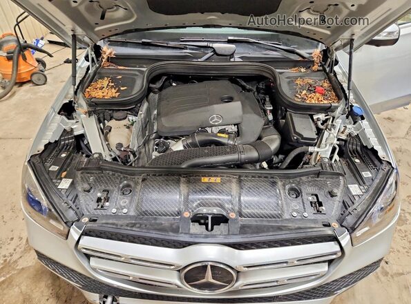 4JGFB4KB9MA366917 2021 MERCEDES-BENZ GLE Silver Engine compartment view