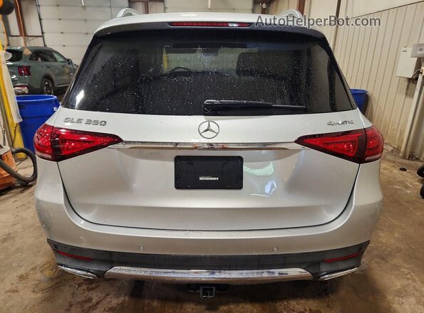4JGFB4KB9MA366917 2021 MERCEDES-BENZ GLE Silver Rear view