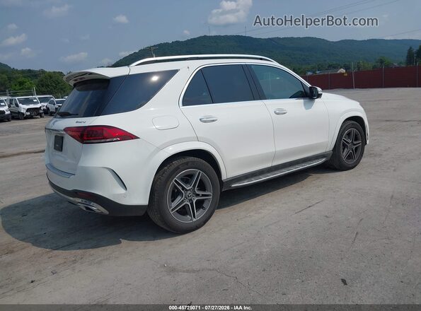 4JGFB4KB9NA607800 2022 MERCEDES-BENZ GLE 350 Белый Задняя правая четверть