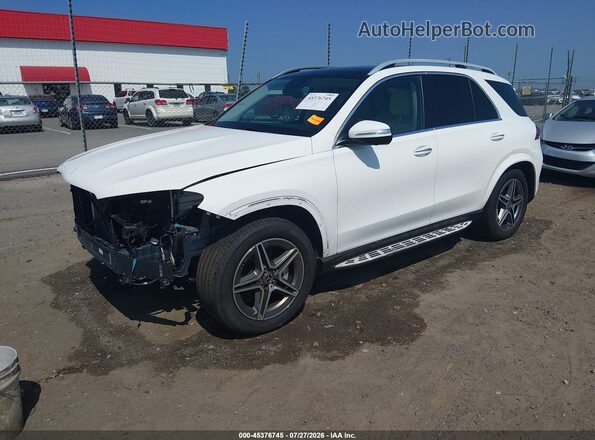 4JGFB4KB9NA785416 2022 MERCEDES-BENZ GLE 350 White Передня ліва чверть