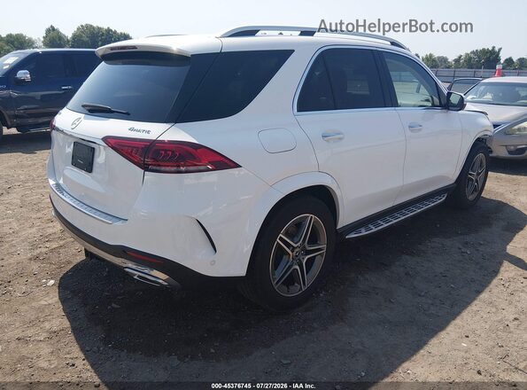 4JGFB4KB9NA785416 2022 MERCEDES-BENZ GLE 350 White Задня права чверть