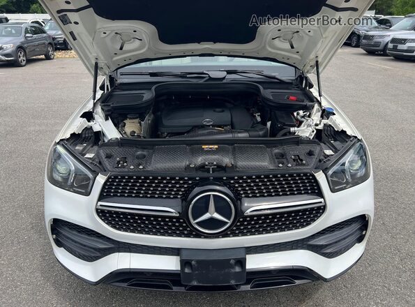 4JGFB4KBXLA059741 2020 MERCEDES-BENZ GLE White წინა პანელის ხედი