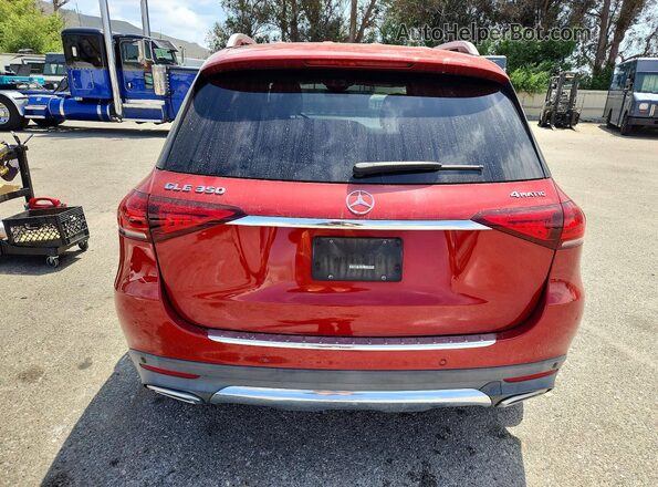 4JGFB4KBXLA072246 2020 MERCEDES-BENZ GLE Red Հետևի տեսք