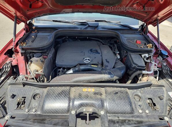 4JGFB4KBXLA072246 2020 MERCEDES-BENZ GLE Red Շարժիչի բաժամունքի տեսք
