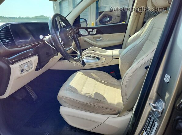 4JGFB4KBXLA088513 2020 MERCEDES-BENZ GLE Бежевый Вид салона спереди