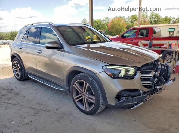 4JGFB4KBXMA317984 2021 MERCEDES-BENZ GLE Gold Front right