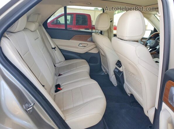 4JGFB4KBXMA317984 2021 MERCEDES-BENZ GLE Gold Rear seats view