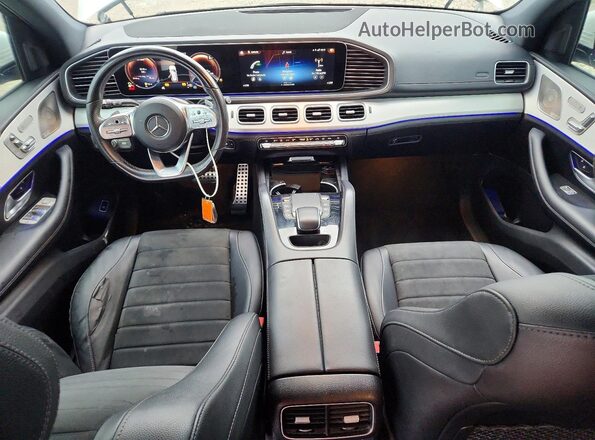 4JGFB4KBXNA696440 2022 MERCEDES-BENZ GLE Белый Вид панели приборов
