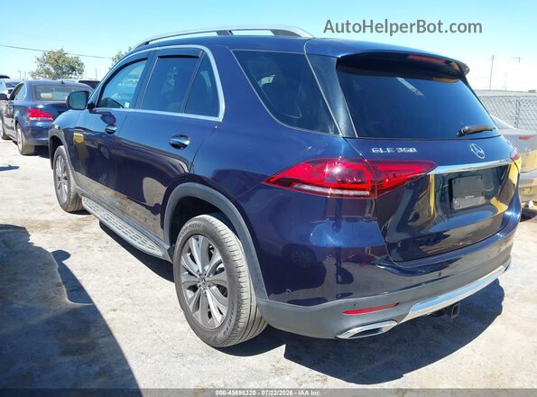 4JGFB4KE3LA142146 2020 MERCEDES-BENZ GLE 350 Blue უკანა მარცხენა