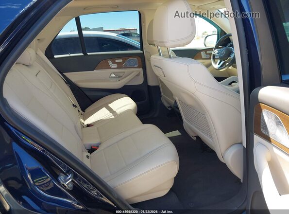 4JGFB4KE3LA142146 2020 MERCEDES-BENZ GLE 350 Blue VIN კოდის სტიკერის ხედი