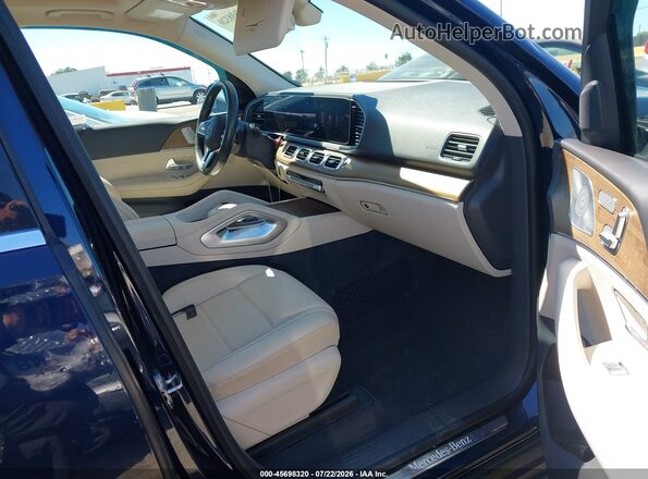 4JGFB4KE3LA142146 2020 MERCEDES-BENZ GLE 350 Blue წინა სალონის ხედი