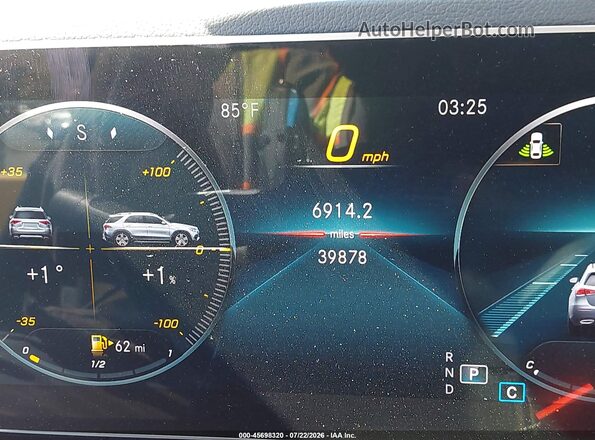 4JGFB4KE3LA142146 2020 MERCEDES-BENZ GLE 350 Blue 